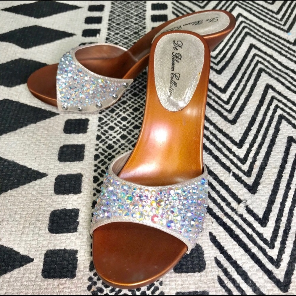 🌸EUC De Blossom Collection Diamond Rose Gold Heel